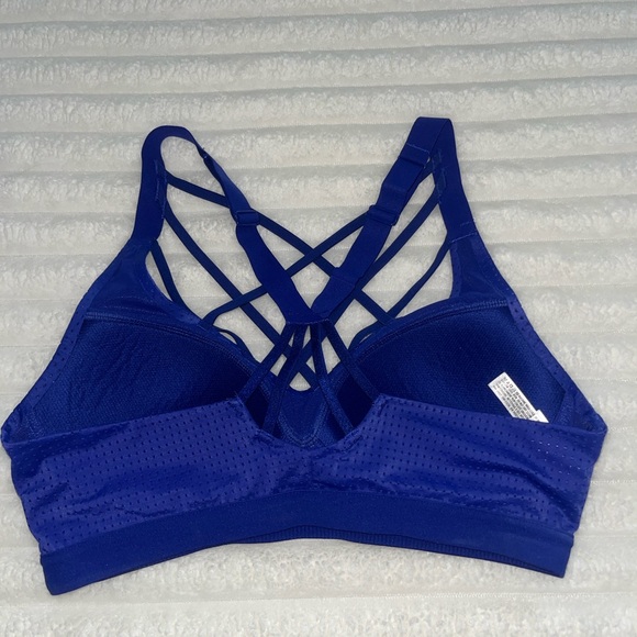 Victoria's Secret VSX SPORT Blue Strappy Sports Bra 34B - Picture 5 of 10